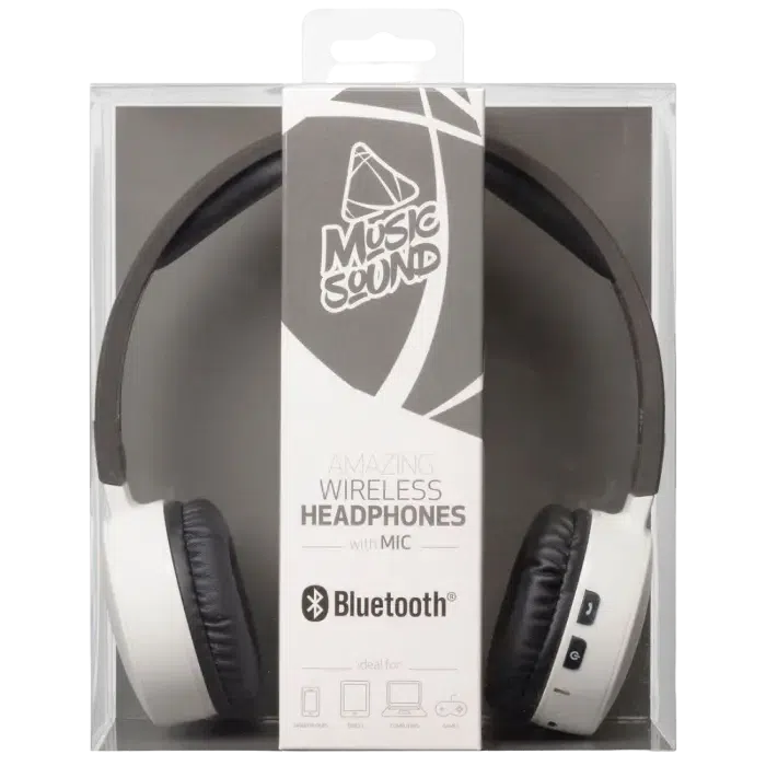 Наушники Cellularline Music Sound, White/Black 2