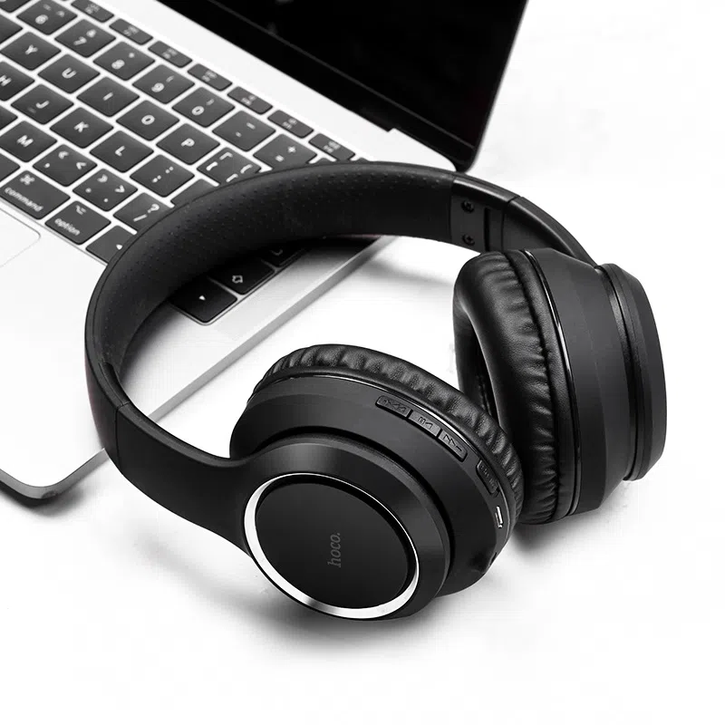 Гарнитура для мобильных телефонов Hoco W28, Bluetooth, Чёрный