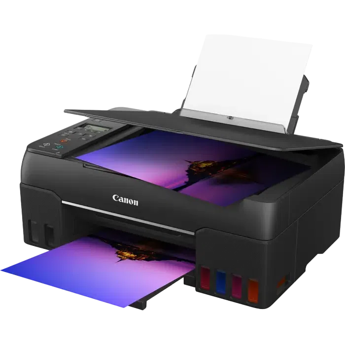 Dispozitiv multifuncțional Canon PIXMA G640, Negru 2