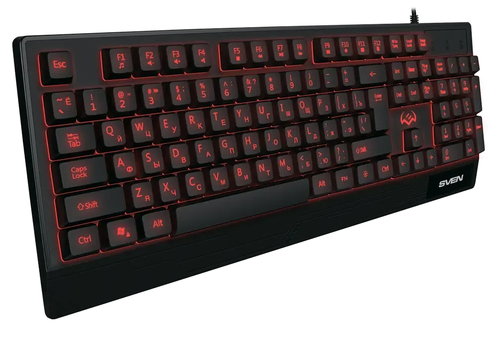 Клавиатура SVEN KB-G8300, Black 6
