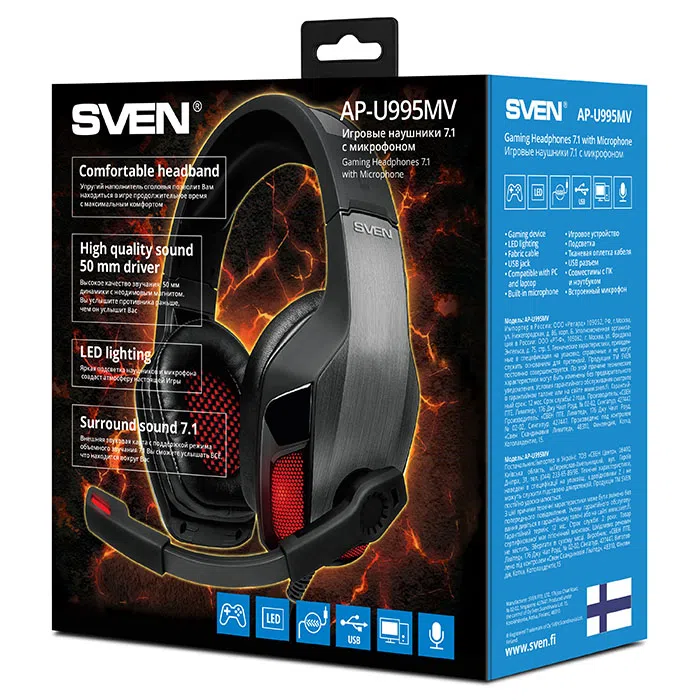Наушники Sven AP-U995MV 3