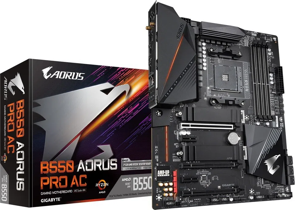 Placă de bază Gigabyte B550 Aorus Pro AC 1.0 3