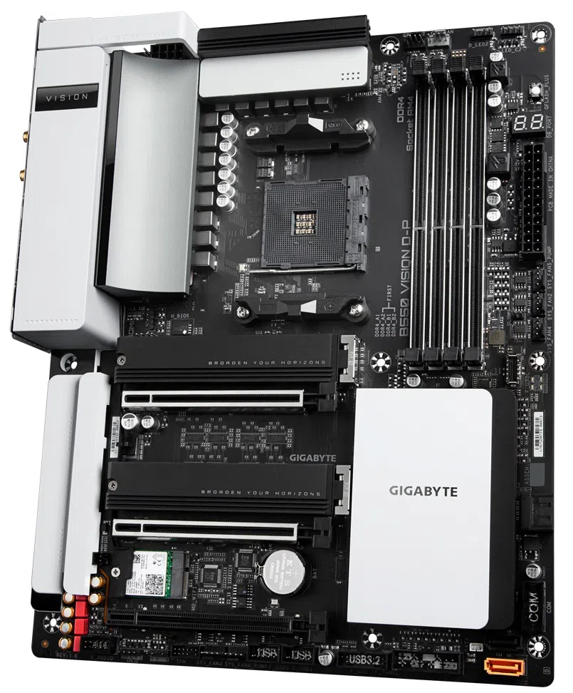 Placă de bază Gigabyte B550 Vision D-P 1.0 2