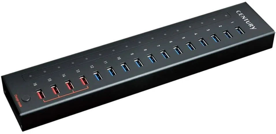 Разветвитель Century CHM-U3P16 Black