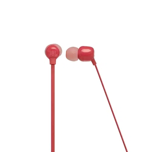Гарнитура для мобильных телефонов JBL Tune 115BT, Проводной аналоговый, Кораловый 2