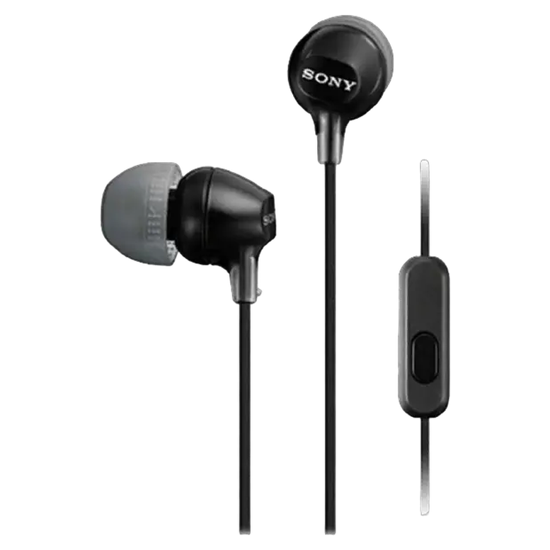 Наушники Sony MDR-EX110AP, Проводные, Черный