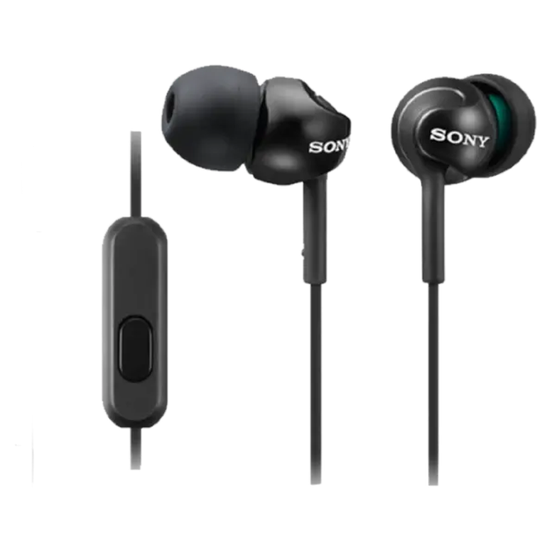 Наушники Sony MDR-EX110AP, Проводные, Черный 2