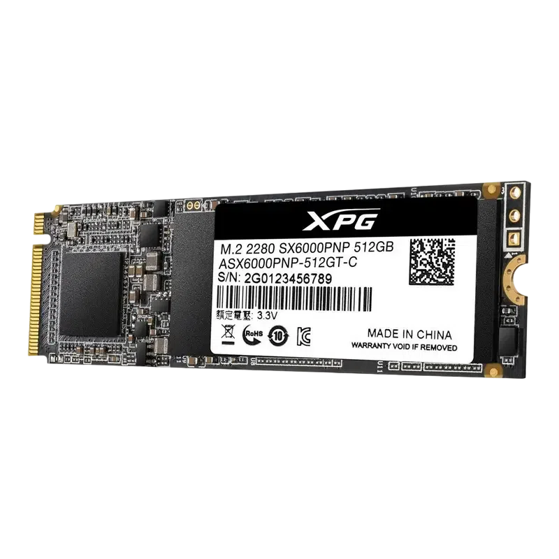 Накопитель SSD ADATA XPG SX6000 Pro, 512GB, Black 2