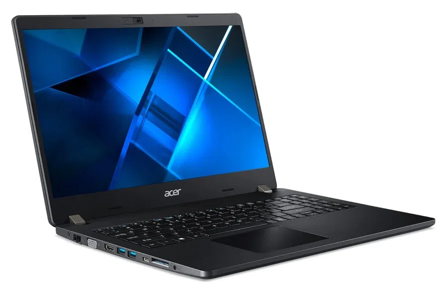 NX.VPVEU.00D Acer Travel Mate TMP215-53 Black, 15.6" FHD IPS (Intel Core i5-1135G7, 8GB (1x8GB) DDR4, 256GB M.2 NVMe SSD + HDD Bracket, Intel Iris XE, CR, HDMI, VGA, LAN, TB4, WiFi6+BT5.1, 48Wh BT, HD Cam, FPR, Backlit KB, DOS, 1.8kg) 2