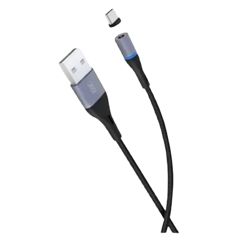 Кабель XO NB125, USB-A to USB-C, 1 м, Черный 4