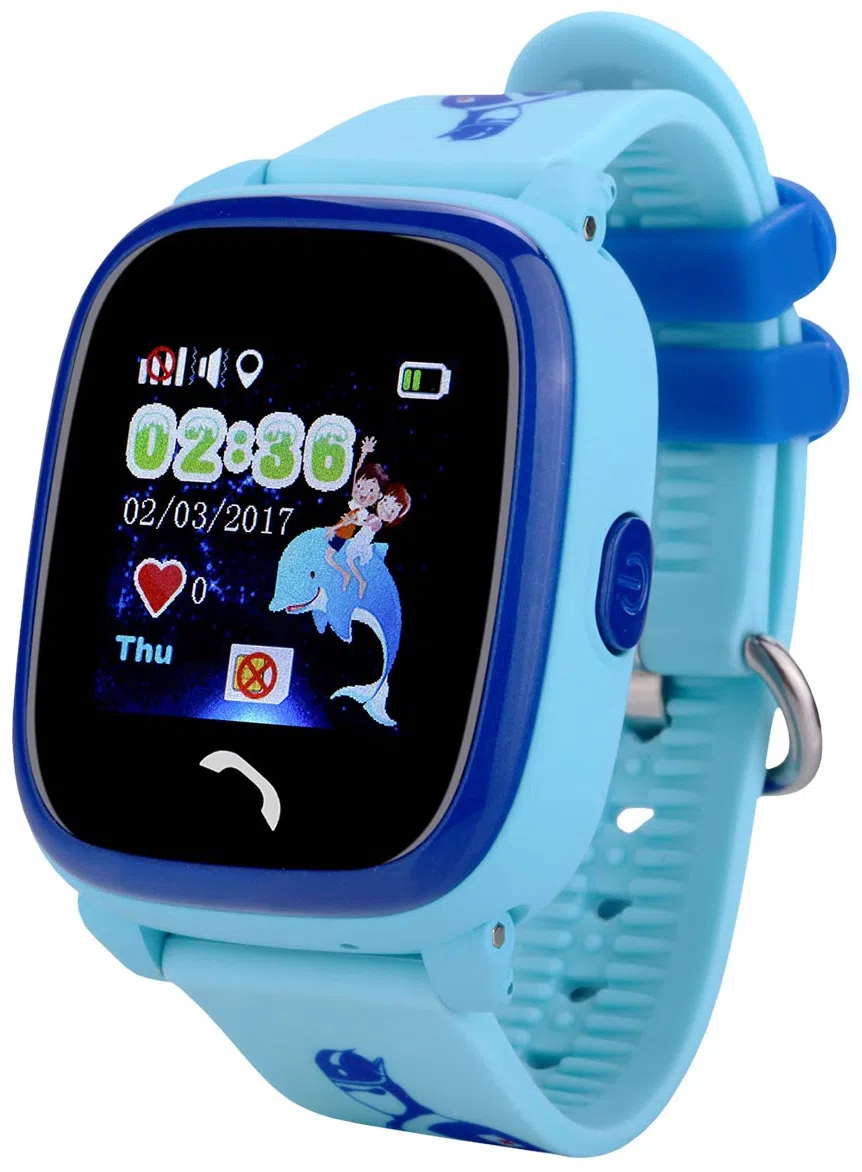 Детские умные часы Wonlex GW400S Wifi Blue