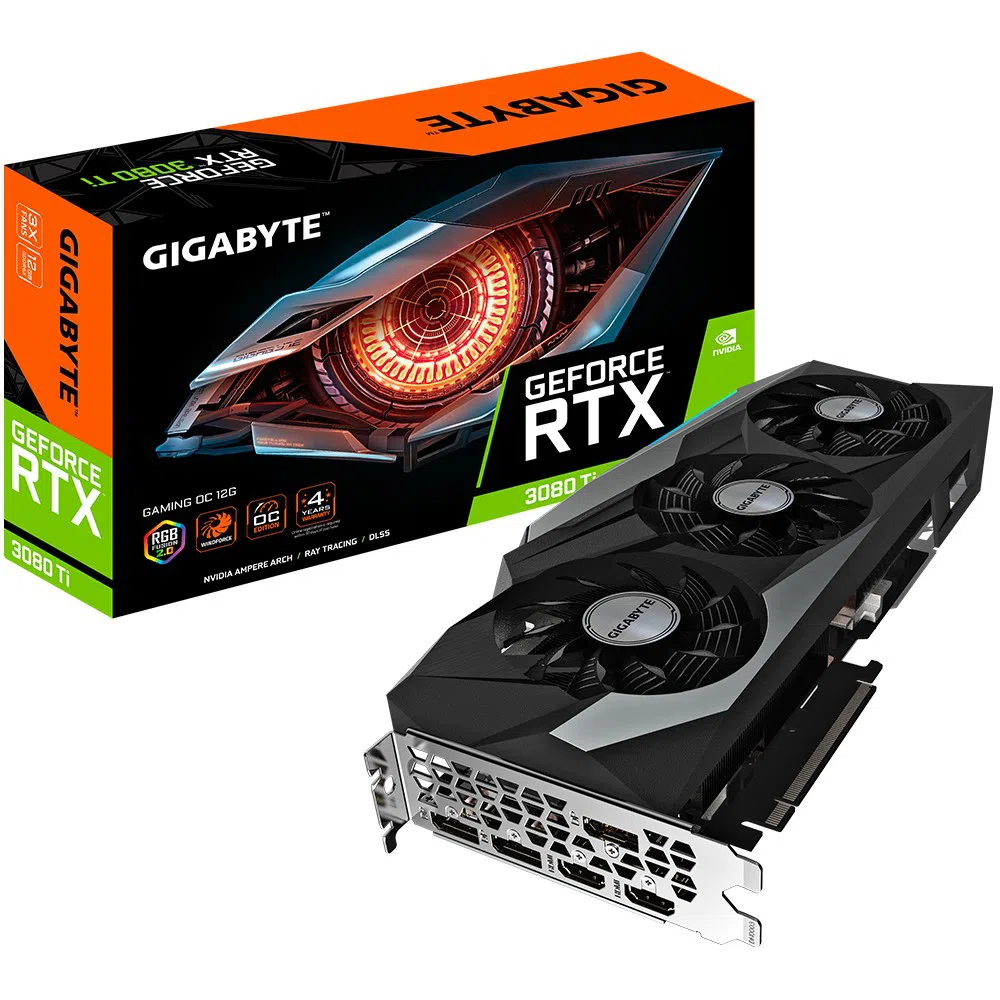 Placă Video Gigabyte GV-N308TGAMING OC-12GD, 384-bit GDDR6X 2