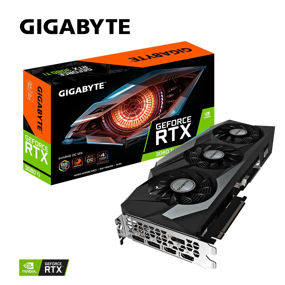 Placă Video Gigabyte GV-N308TGAMING OC-12GD, 384-bit GDDR6X