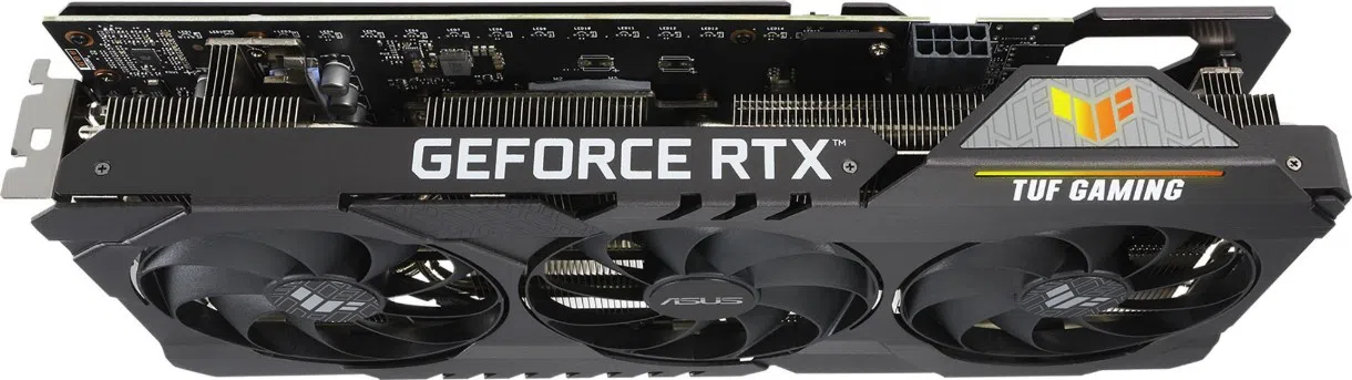 Видеокарта Asus GeForce RTX3060Ti 8Gb GDDR6 TUF Gaming OC V2 (TUF-RTX3060TI-O8G-V2-GAMING) 6