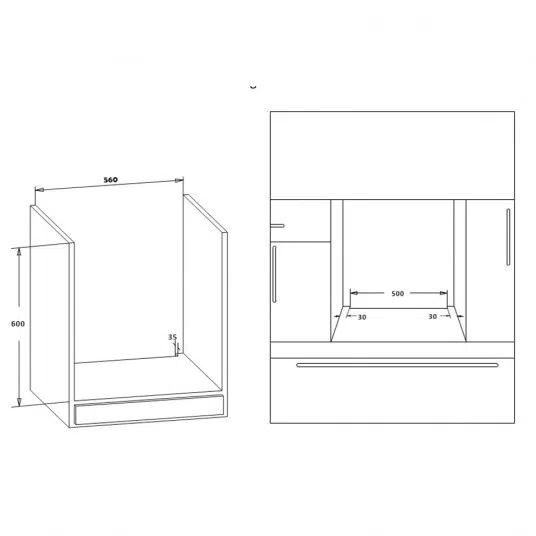 Cuptor inc. Heinner HBO-S624LTG-IX 3