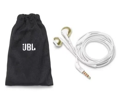 Căști pentru telefoane mobile JBL Tune 205, Cu fir, Auriu 2
