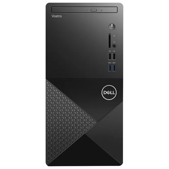 Dell Vostro 3888 Tower Black (Core i3-10100 2.9-4.3 GHz, 4GB RAM, 1TB HDD, DVD-RW, WiFi, Ubuntu) 3