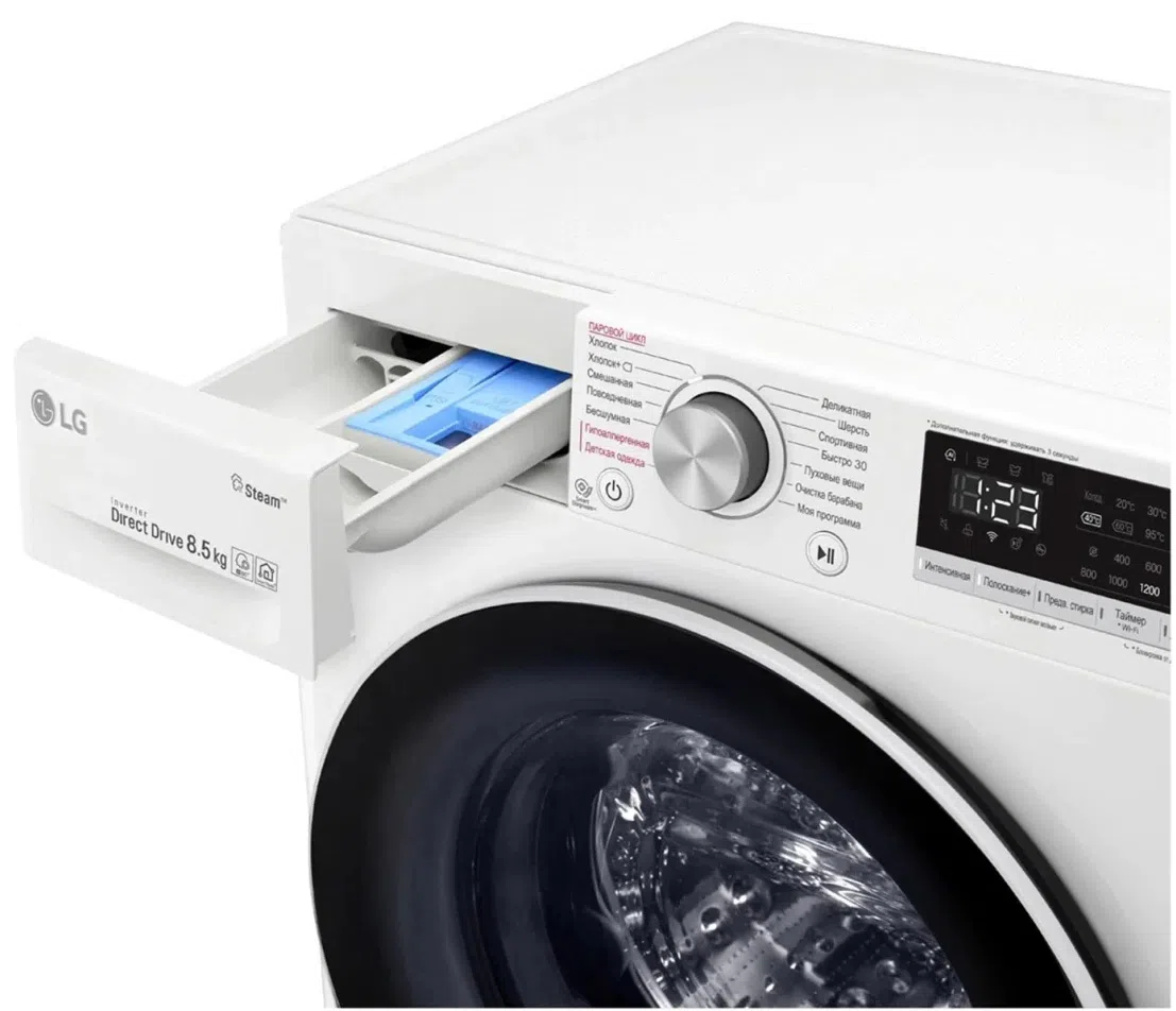 Стиральная машина LG F2V5GS0W White 5