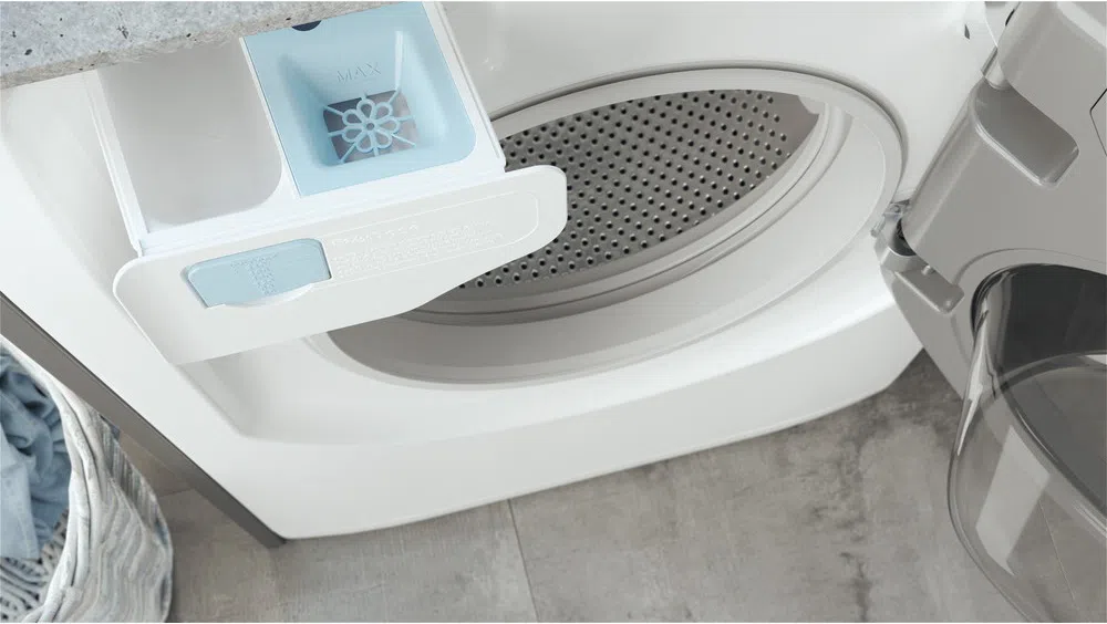 Maşina de spălat rufe Hotpoint-Ariston AQ104D497SD EU/B N White 5