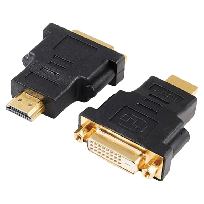 Адаптер Cablexpert A-HDMI-DVI-3, HDMI to DVI, 0.1 м, Черный