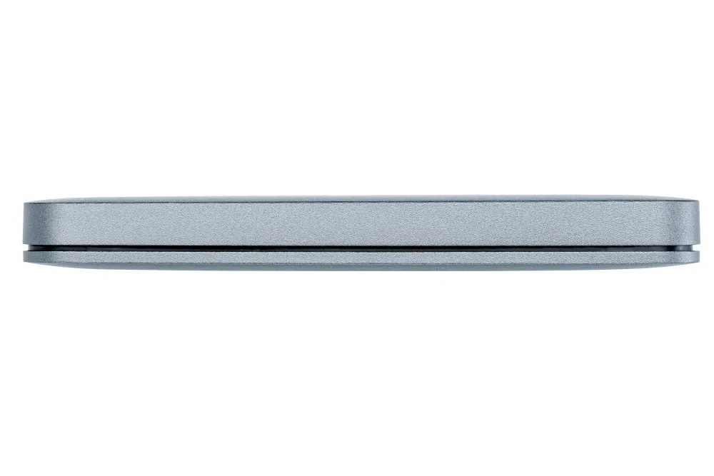 2.5" External HDD 2.0TB (USB3.2/USB-C)  Verbatim Executive Fingerprint Secure, Grey, Aluminium, Sleek, Nero Backup Software, Green Button Energy Saving Software 2