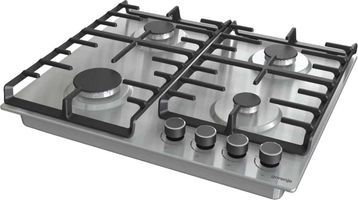 Газовая варочная панель Gorenje G 642 ABX, Silver 2