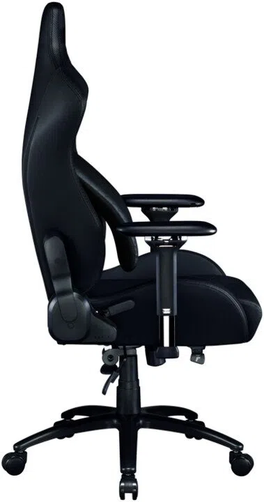 Razer Gaming Chair Iskur Black Edition Class 4 gas lift, Armrest with comfortable cushions, 5-star metal powder coated, Tilting seat with locking possibility, Recommended Size: (170 – 190cm), < 136kg, Black 3