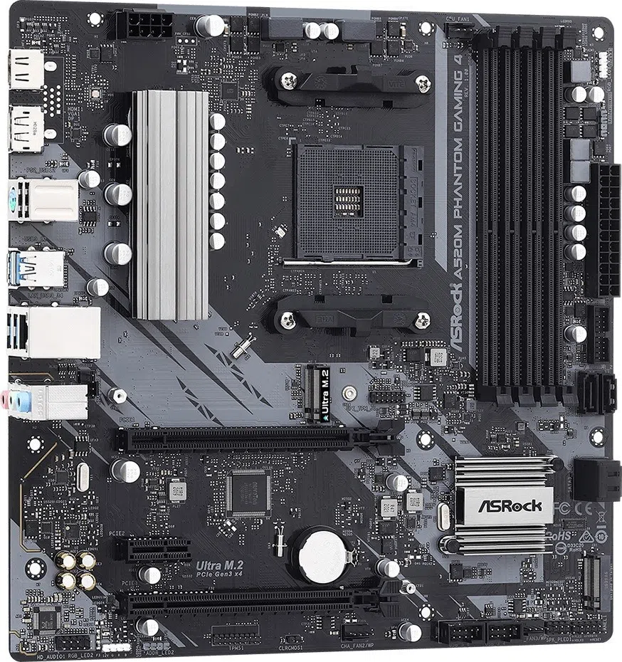 Материнская плата ASRock A520M Phantom Gaming 4 2
