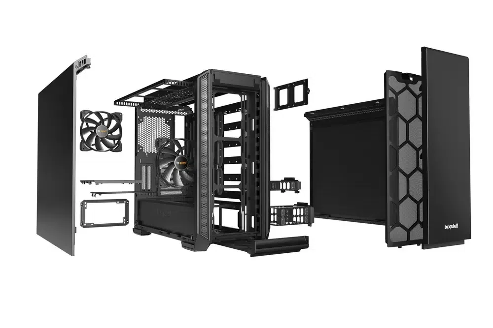 Carcasă PC be quiet! Silent Base 601, Midi-Tower, ATX PS2 , Negru 8