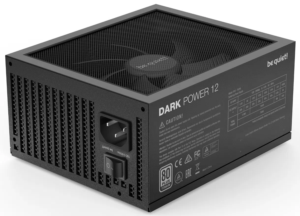 Блок питания Be quiet! Dark Power 12 750W Titanium
