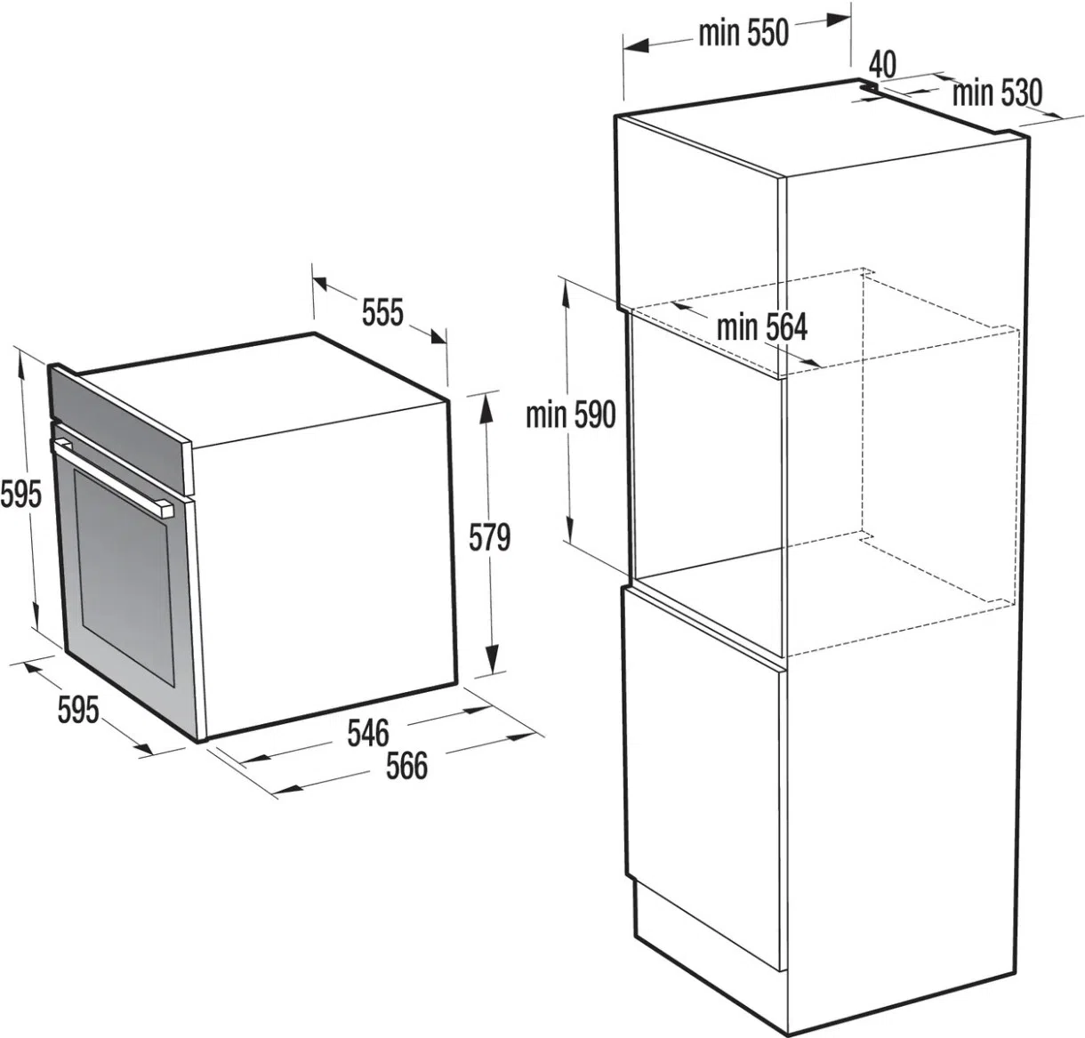 Электрический духовой шкаф Gorenje GP 898 B 3