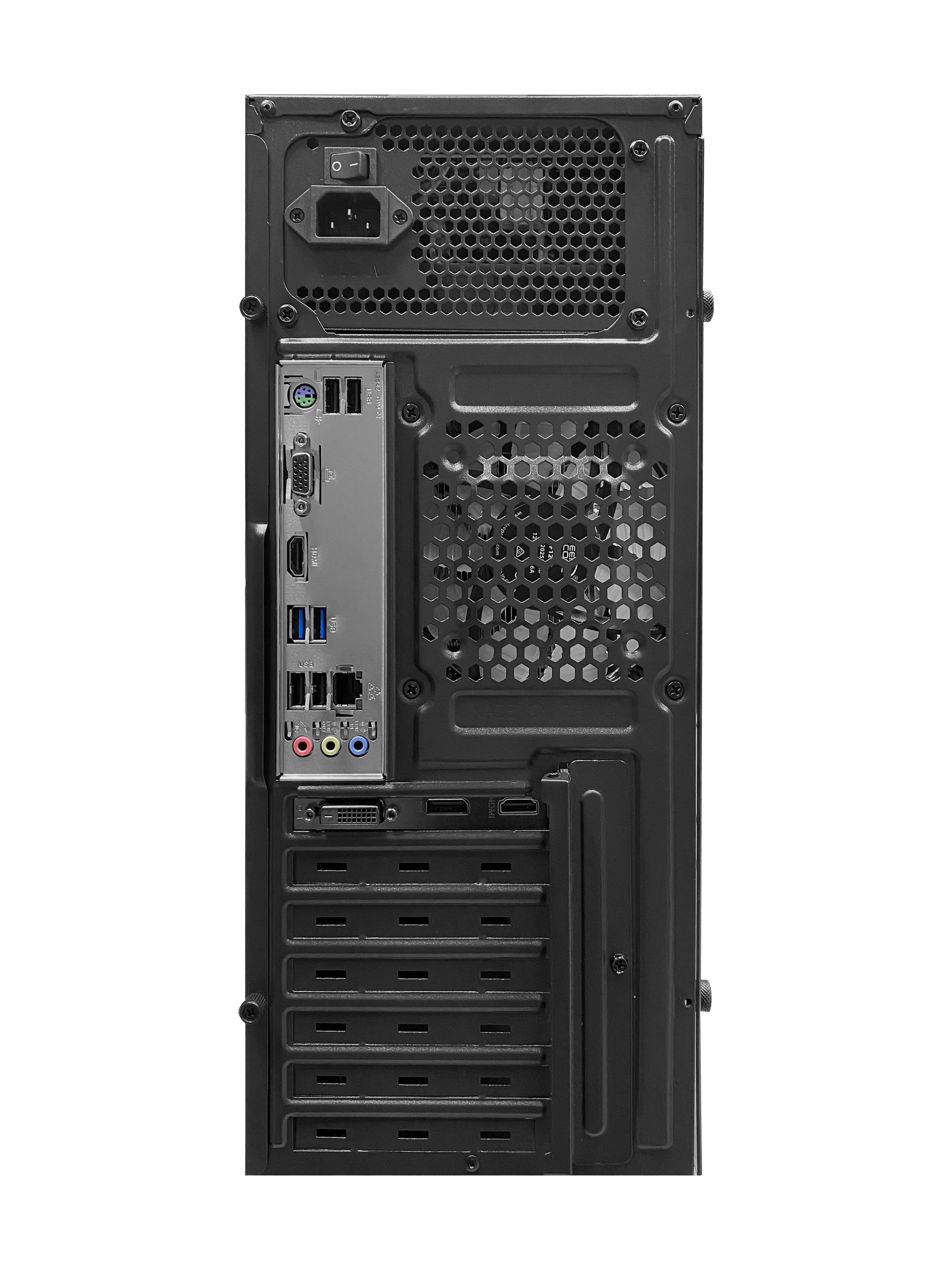 Компьютер ATOL PC1073MP - Gaming BLUE#11 v3 / Intel Core i3 / 16GB / 240GB SSD + 1TB / GTX1050Ti / Black 4