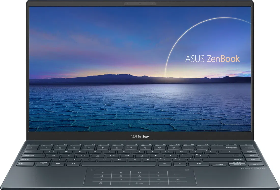 Ноутбук Asus ZenBook 14 UM425UA Pine Grey (R5 5500U 8Gb 512Gb DOS)