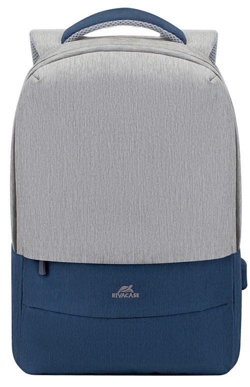 Rucsac pentru oraș Rivacase 7562 Gray/Dark Blue