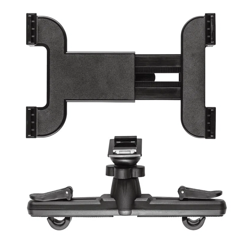 Trust Thano Tablet Headrest Car Holder, Adjustable fixing clamp firmly holds tablets up to 195mm wide (7-11") 9