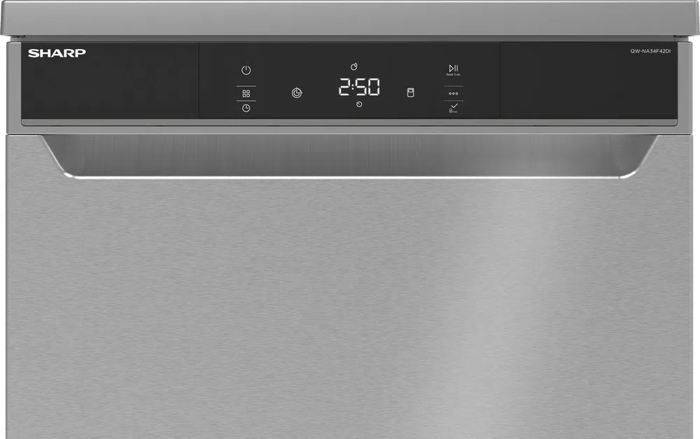 Посудомоечная машина Sharp QWNA34F42DIEU, Серебристый 6