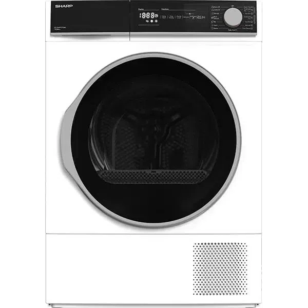 Uscător de rufe Sharp KDNHH7S7GW2EE, 7, Alb