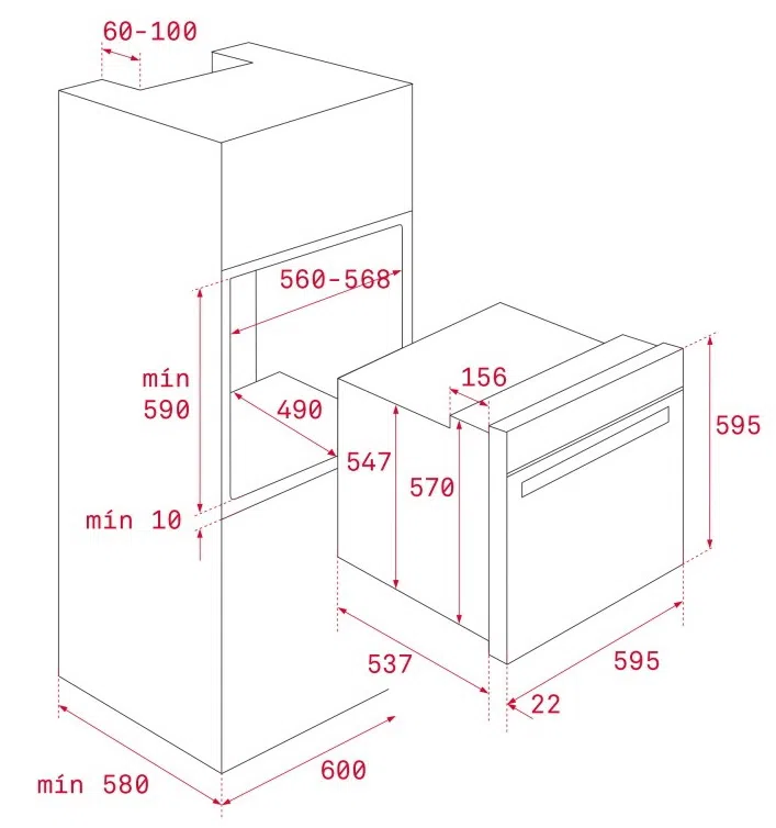 Электрический духовой шкаф Teka HLB 8600 ST 4