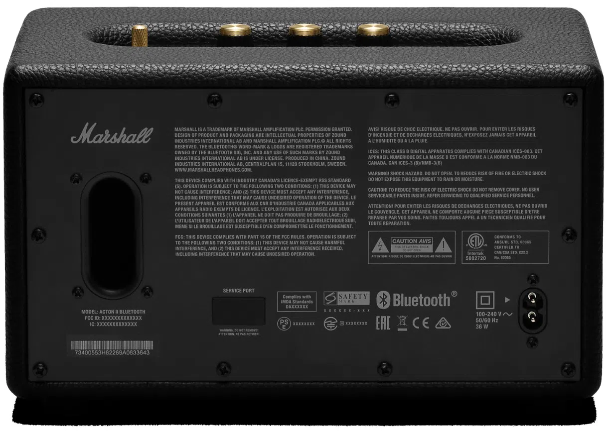 Boxă portabilă Marshall Acton II Black 4