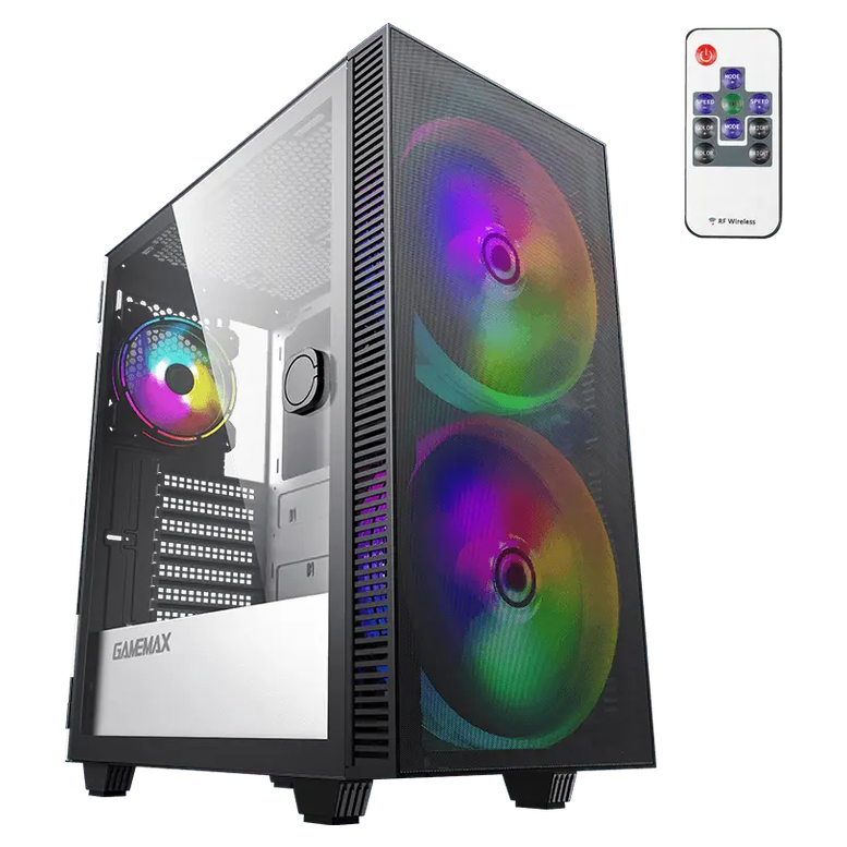 Корпус для ПК GameMax AERO Mid Tower, Черный 2