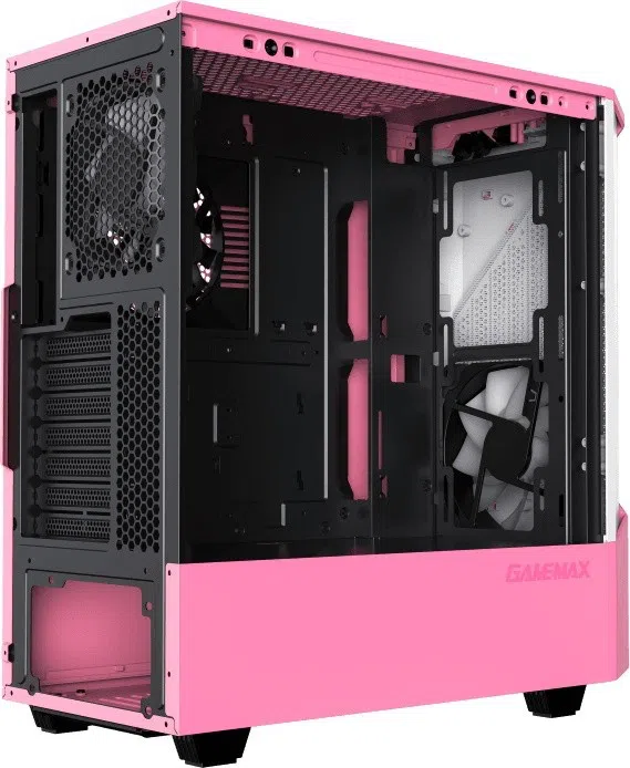 Carcasă GameMax Contac COC Pink/Grey 4