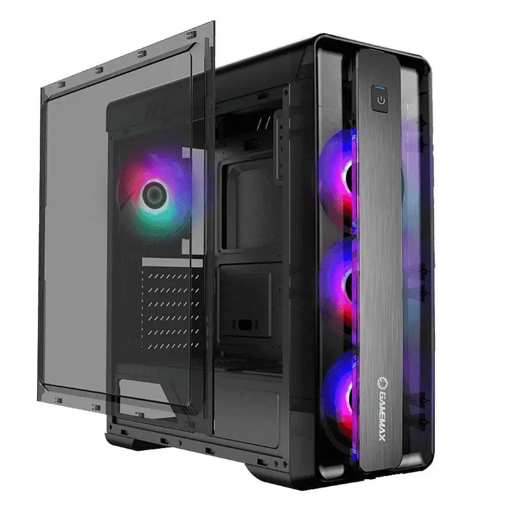 Компьютерный корпус Gamemax MoonLight FRGB, Midi-Tower, ATX, Чёрный 2