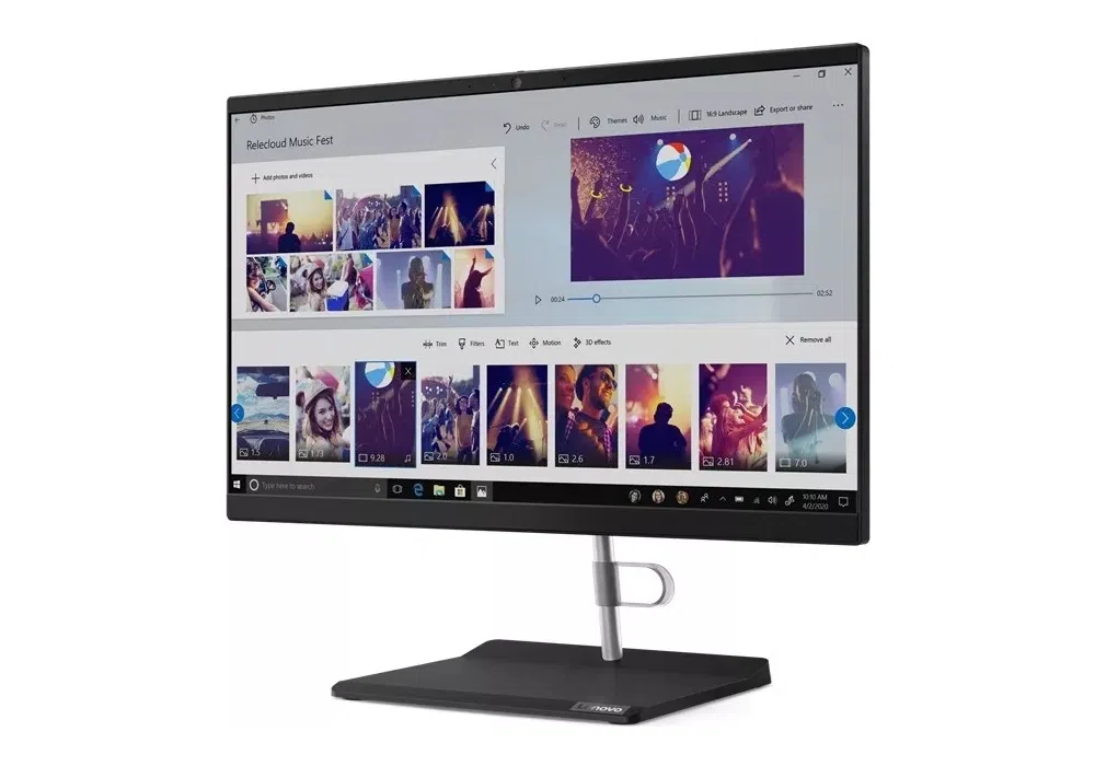 Lenovo AIO V50a-24IMB Black(23.8" FHD IPS Core i5-10400T 2.0-3.6GHz, 8GB, 256GB, Radeon 625 2GB,NoOS 2