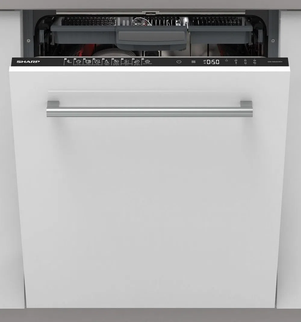 Посудомоечная машина Sharp QWNI54I44DXEU, Белый 6