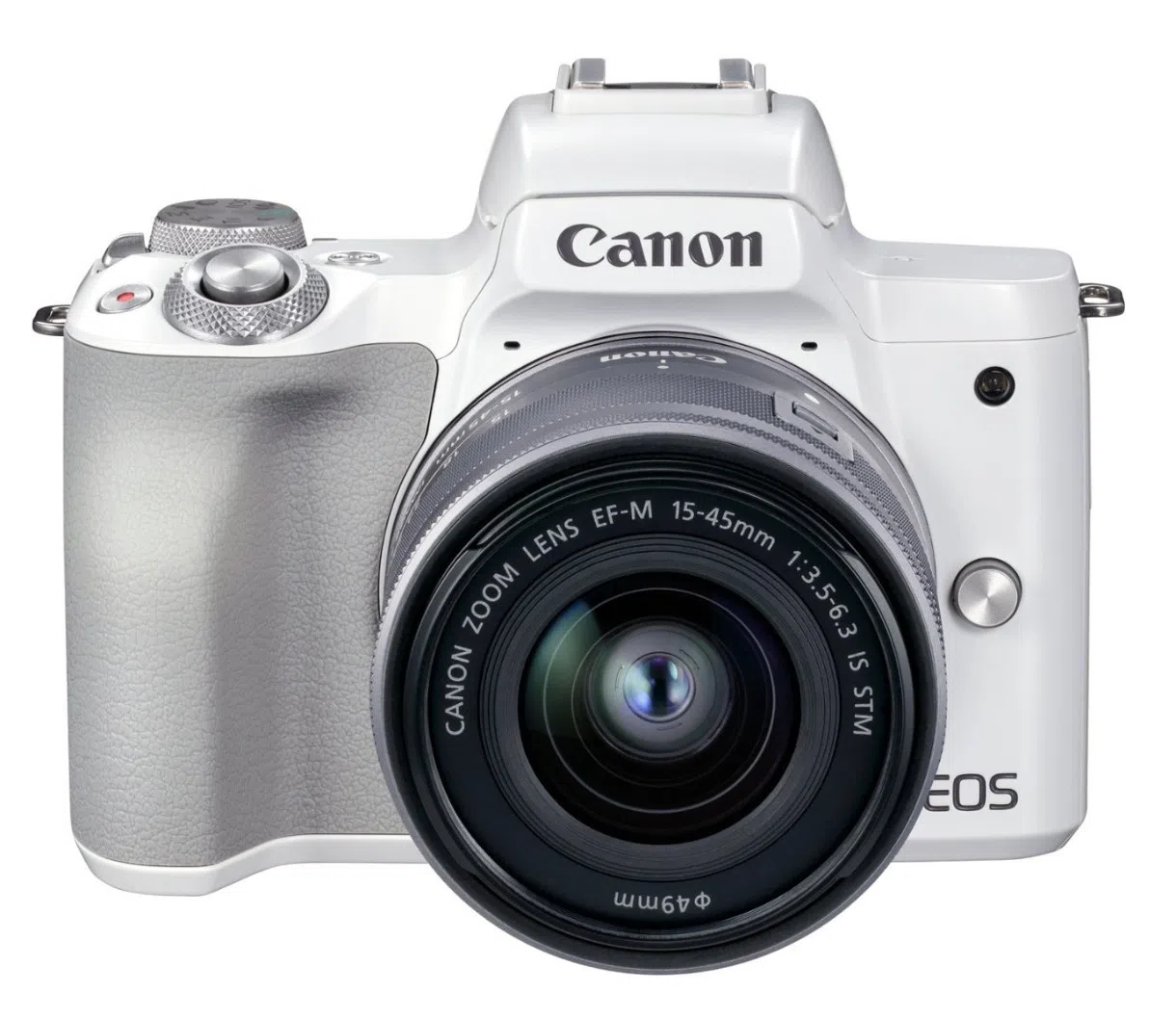 Системный фотоаппарат Canon EOS M50 Mark II + 15-45mm f/3.5-6.3 IS STM White
