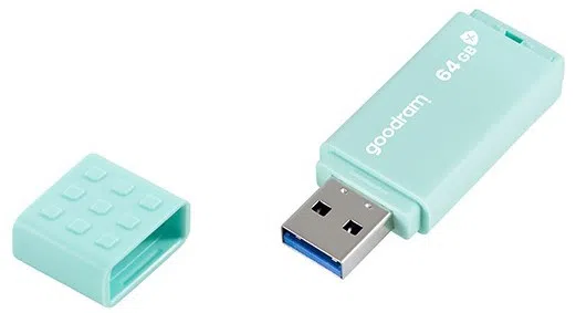 Флеш-накопитель Goodram UME3 Care 64Gb Green (UME3-0640CRR11) 2