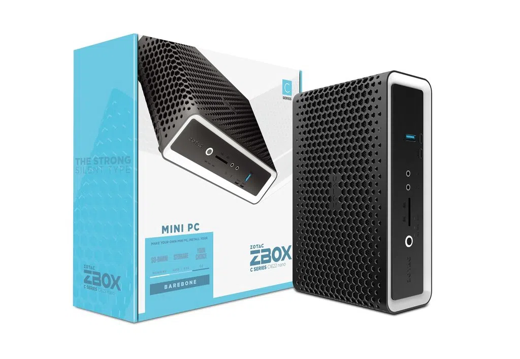 Mini PC ZOTAC ZBOX-CI662NANO-BE / Intel Core i7 / Black 2
