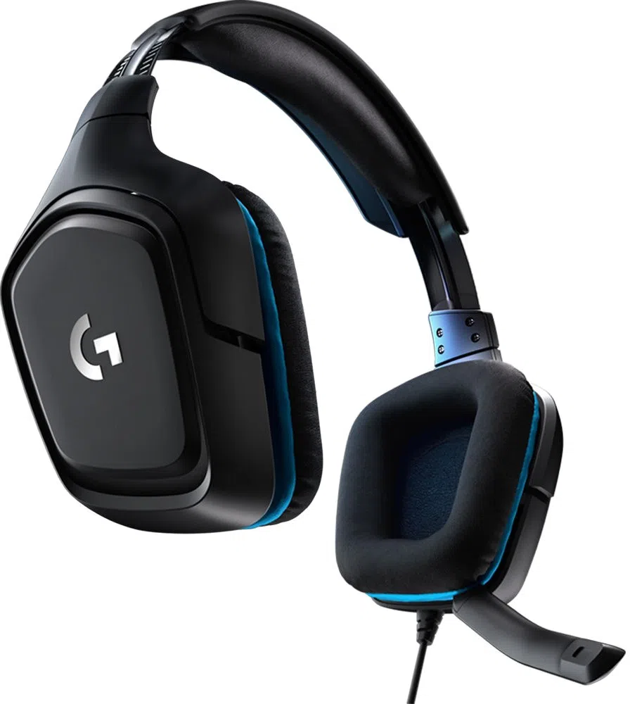 Наушники Logitech G432 Black/Blue 3