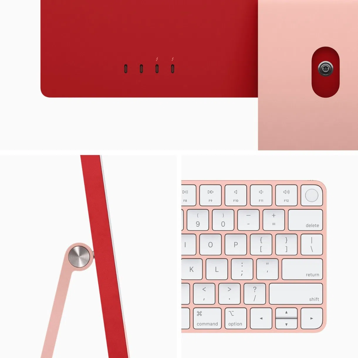 Sistem Desktop Apple iMac Z12Z000AS Pink 3