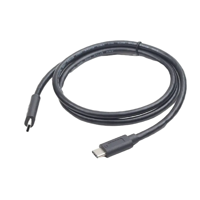 Cable  Type-C/Type-C, CM/CM, 1.0 m, USB3.1, Cablexpert, Black, CCP-USB3.1-CMCM-1M 12
